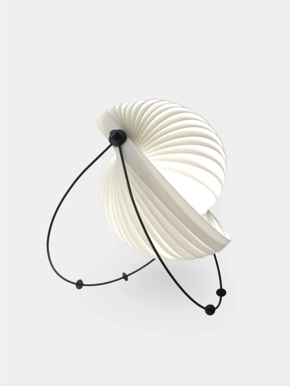 Pair of Mauricio Klabin “Eclipse” Table Lamps – Design Icon